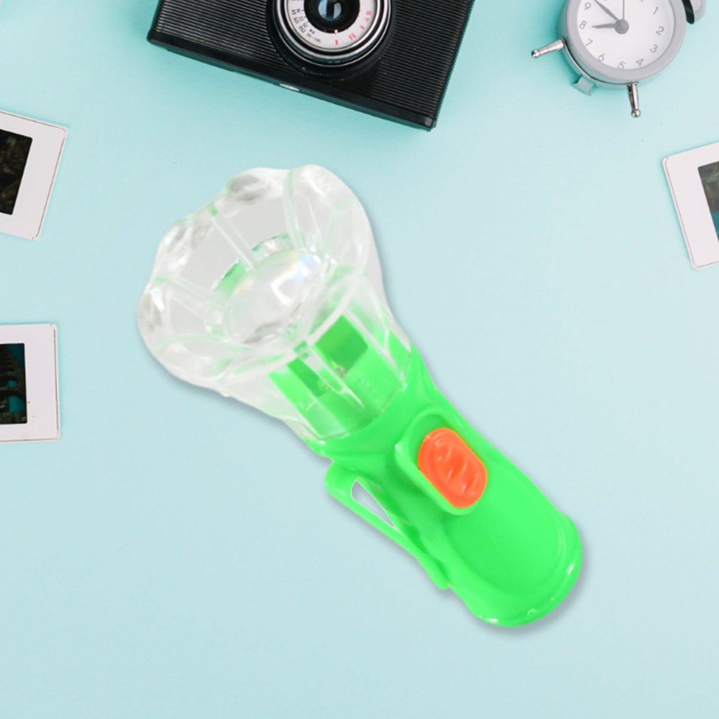 Small Plastic LED Torch – Cute & Handy Pocket Flashlight for Kids (1 Pc) signaturekarts