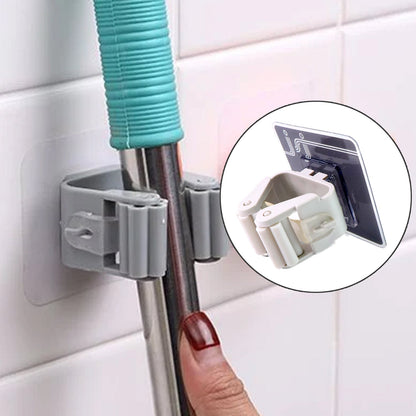 Wall Mounted Mop Broom Hanger Holder (1-Layer) Your Brand