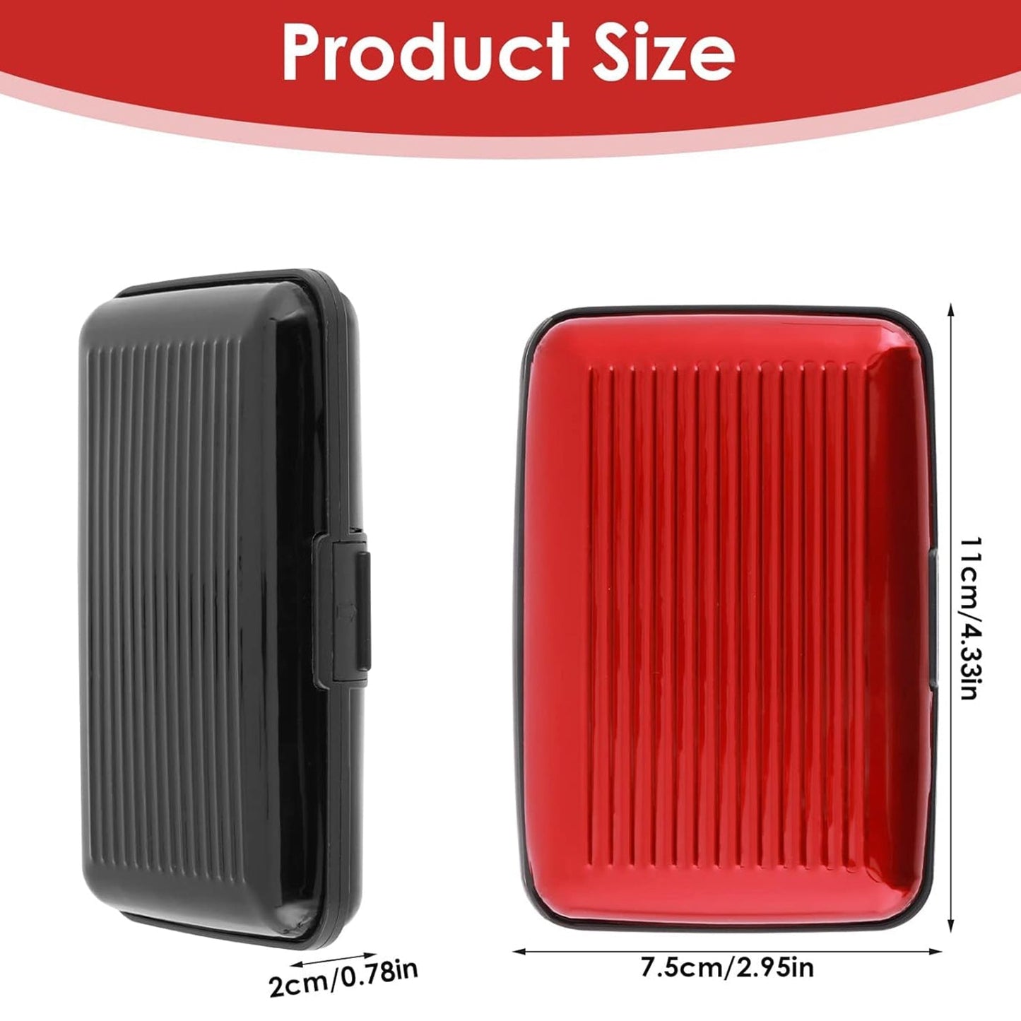 Plastic cardholder Waterproof Card Case (1 Pc) Signaturekarts