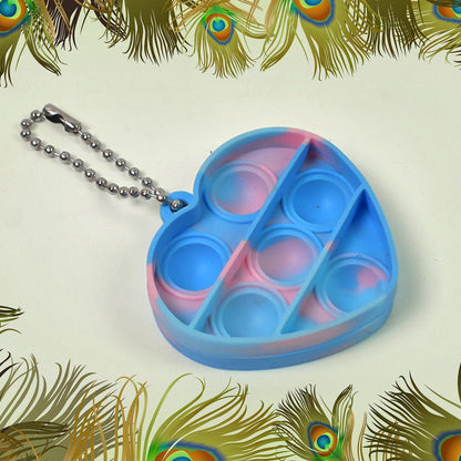 Fidget Toys for Kids Mini  Keychain (1 Pc / Mix Color & Design) Signaturekarts