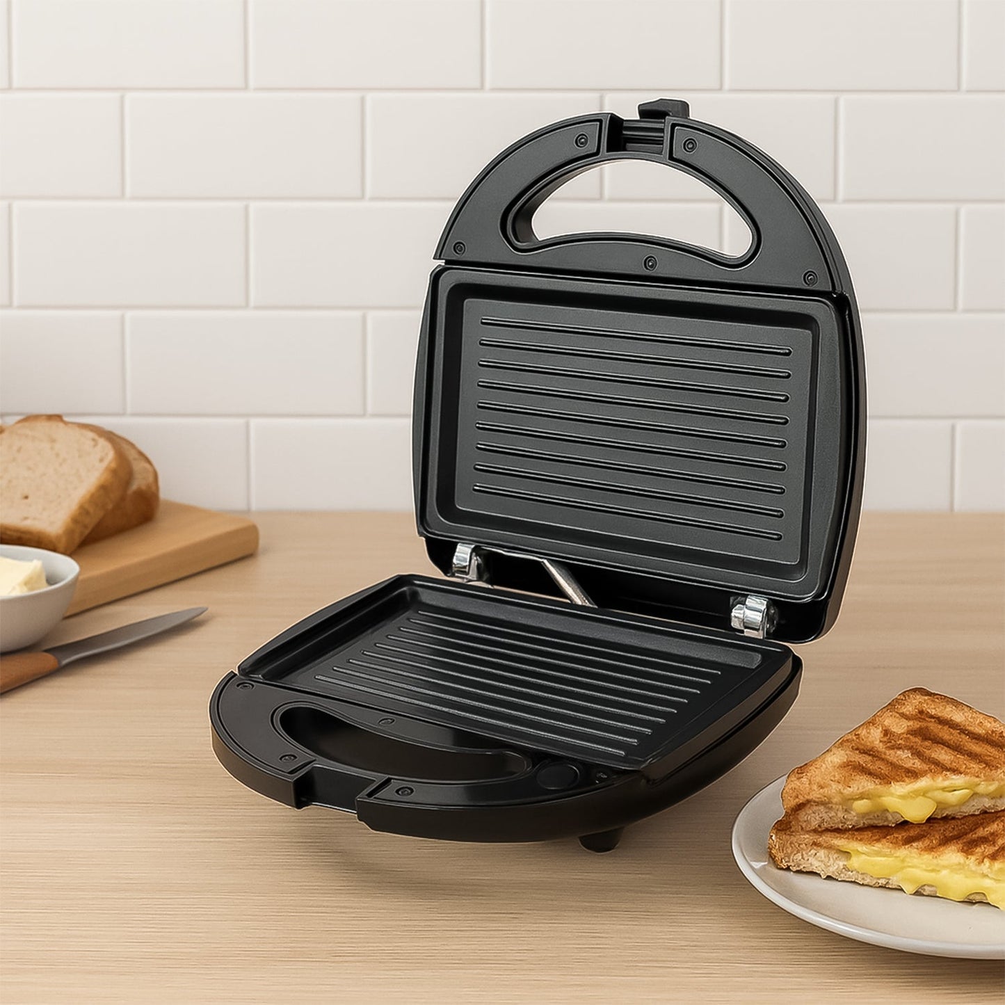 Orbit Sandwich Maker with Interchangeable Plates (800W / 1 Pc) signaturekarts