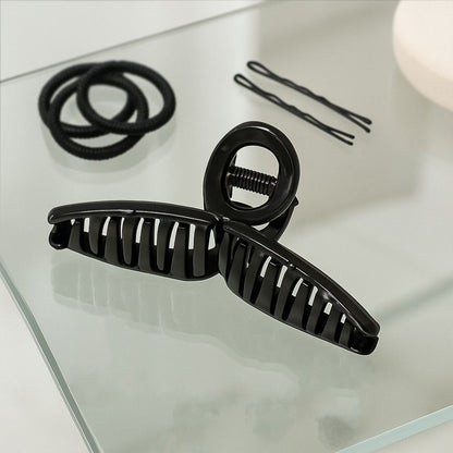 Plastic Hair Claw Clips Strong Clips (1 Pc / Mix Design & Color), Hair accessories (1 Pc / Mix Design & Color) Signature kart