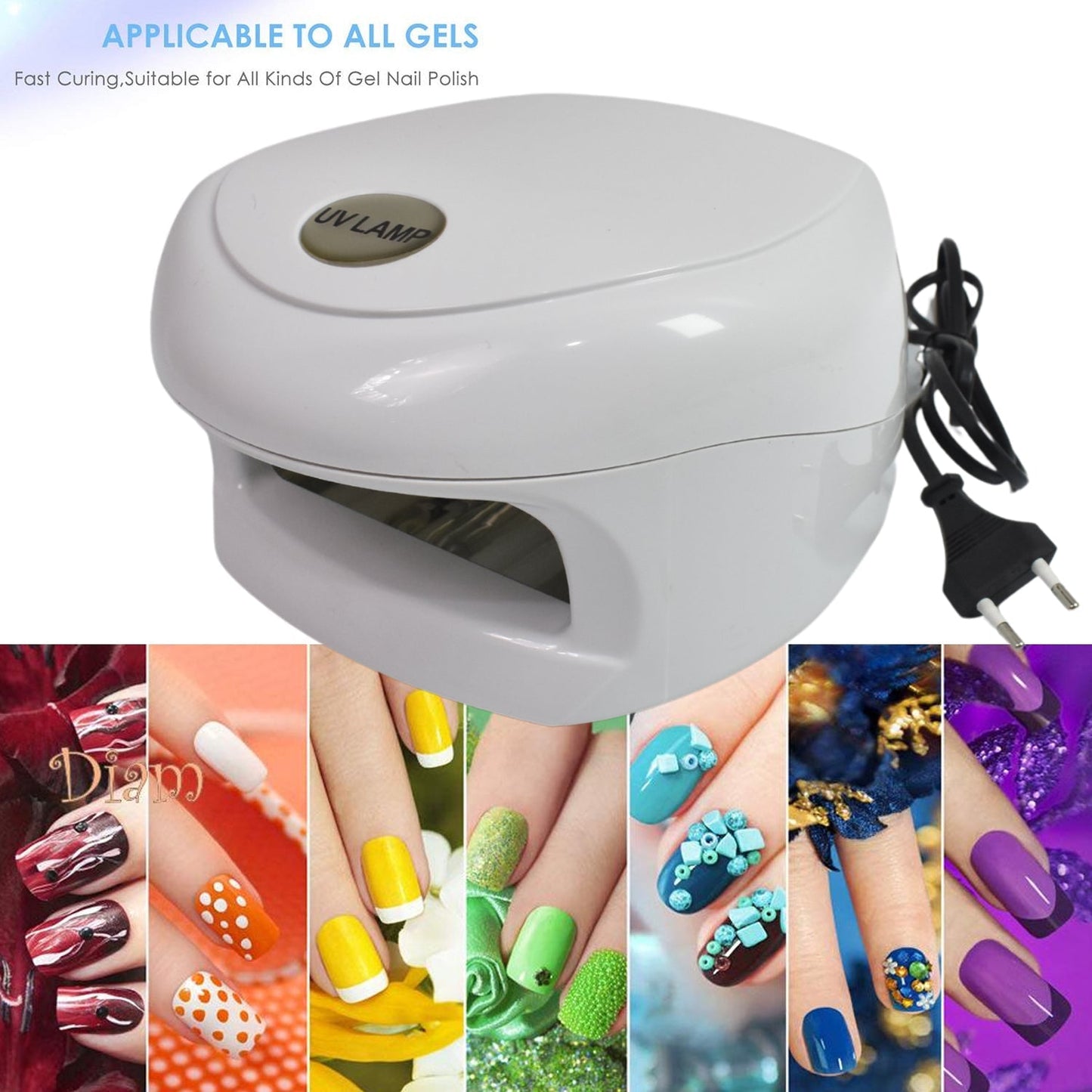 18W LED UV Lamp Nail Dryer Gel Nail Lamp Nail Polish Curing Lamp (1 Pc) Signaturekarts