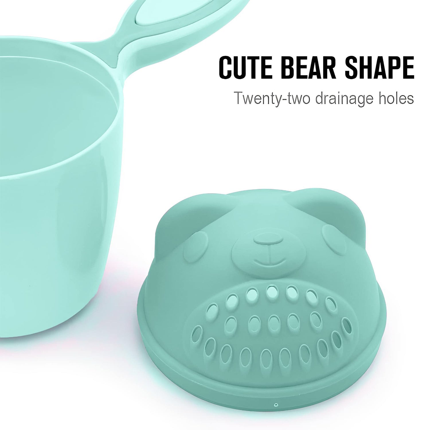 Baby Shampoo Shower Cup – Safe Soft Bath Tumbler for Kids’ Hair Washing signaturekarts