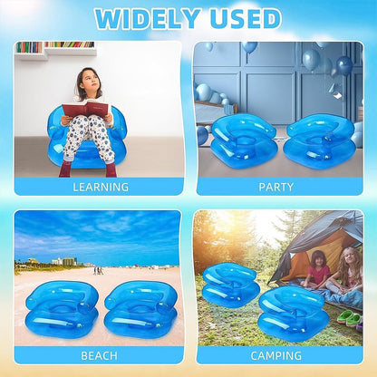 Inflatable Sofa Chair Boys and Girls Suitable for Camping (28 Inch Approx / 1 Set) Signaturekarts