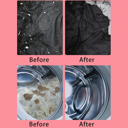 Reusable Washing Machine Floating Cylindrical Shape Lint Mesh Bag ( 1 Pc) signaturekarts