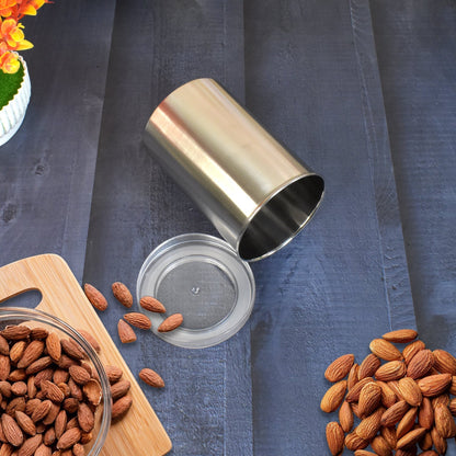 Stainless Steel Airtight Containers with See Through Lid (1 Pc / 1000 ML) Signaturekarts