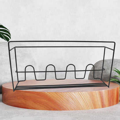 Metal Self Adhesive Multipurpose Kitchen Accessories Organizer Rack Wall (1 Pc) Signaturekarts