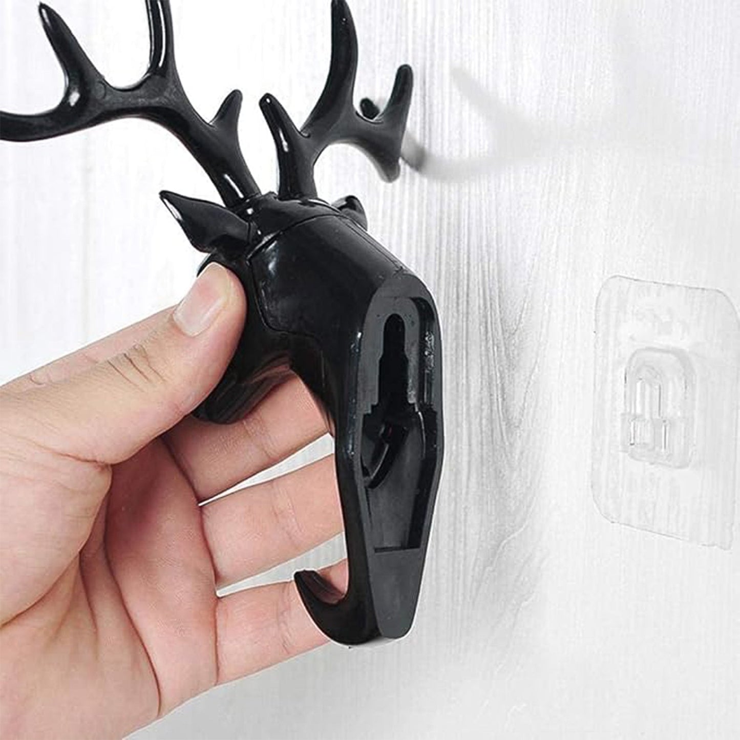 Deer Head Self Adhesive Wall Door Hook Hanger Your Brand