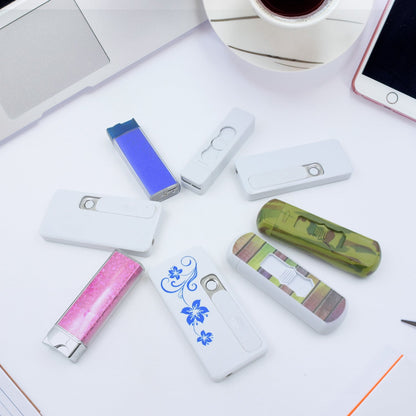 Stylish Electric USB Lighter for Men & Women (Rechargeable, Windproof) signaturekarts