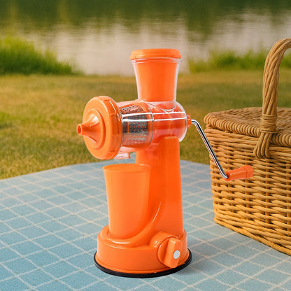 Manual Fruit Vegetable Juicer with Juice Cup and Waste Collector Signature Kart