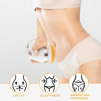 Body Sculpting Massager with 3 Pads – Adjustable Speed Handheld Body Massager signaturekarts