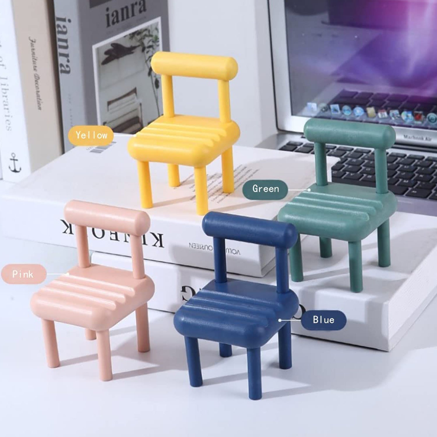 Mini Chair Phone Holder for All Mobile Phones (1 Pc) signaturekarts