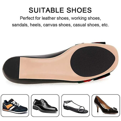 Non-Slip Shoe Pads, Rubber Shoe Sole Protector Pads,  for Ladies Shoes, High Heels signaturekarts