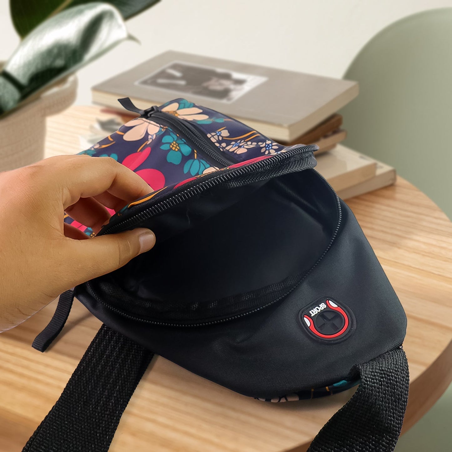 Waterproof Waist Bag – Shoulder Crossbody Bag with USB Charging Slot signaturekarts