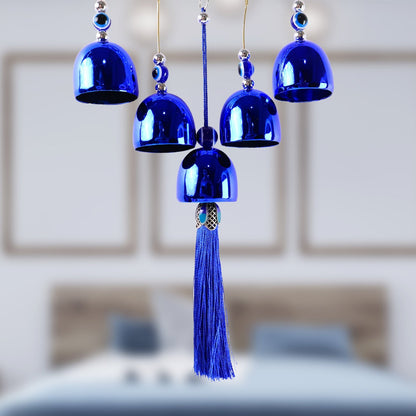 Decorative OM Evil Eye Wind Chime Wall Hanging (Mix Desin & 1 Pc) Signature Kart