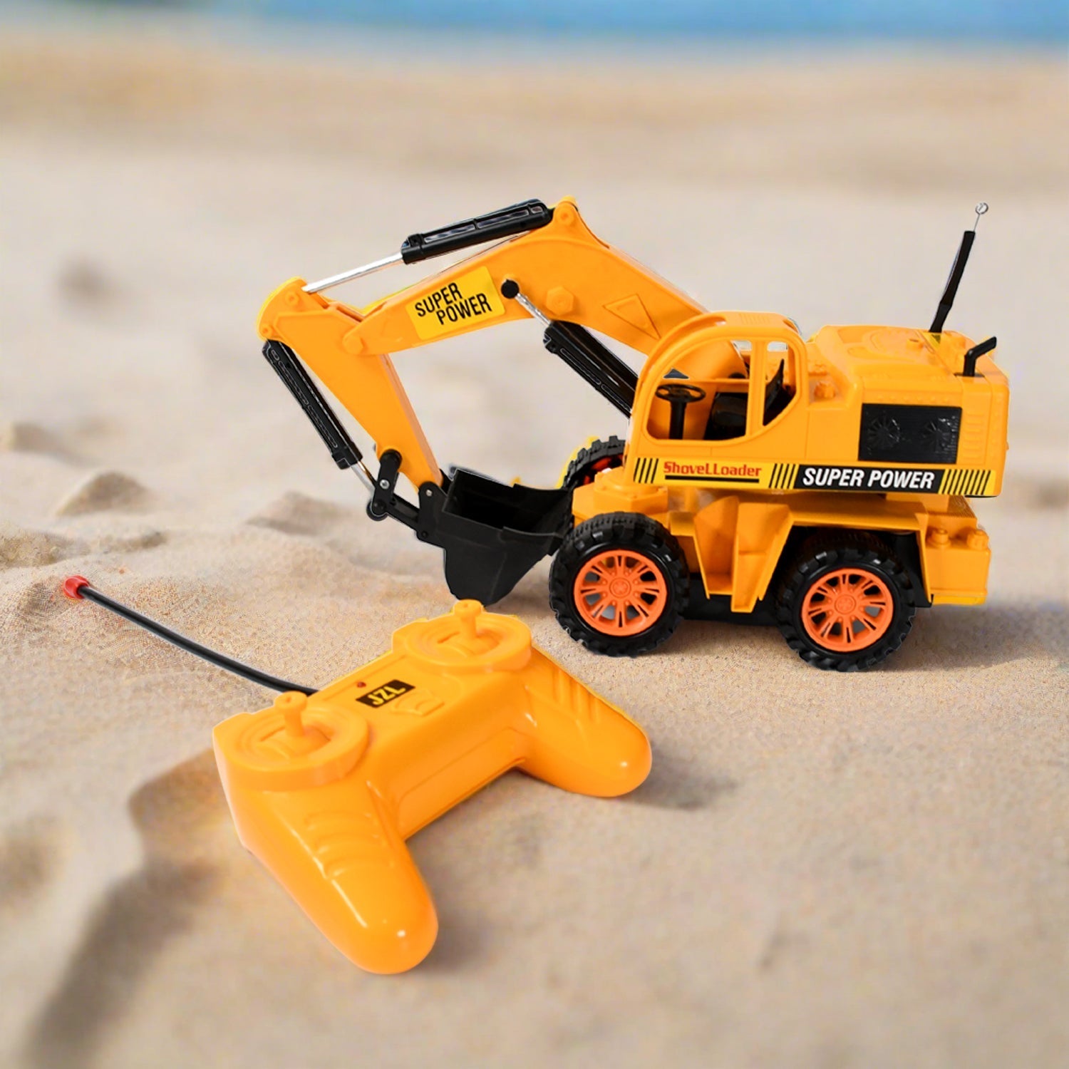 Plastic JCB Construction Toy Remote Control Super Power JCB Truck Toy for Kids 1 Set signaturekarts