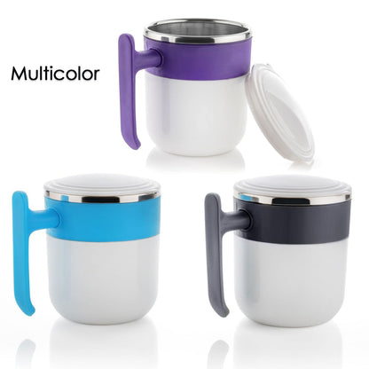 Stainless Steel Insulated Coffee Tea Mug  Cup for Office Home 1 Pc signaturekarts