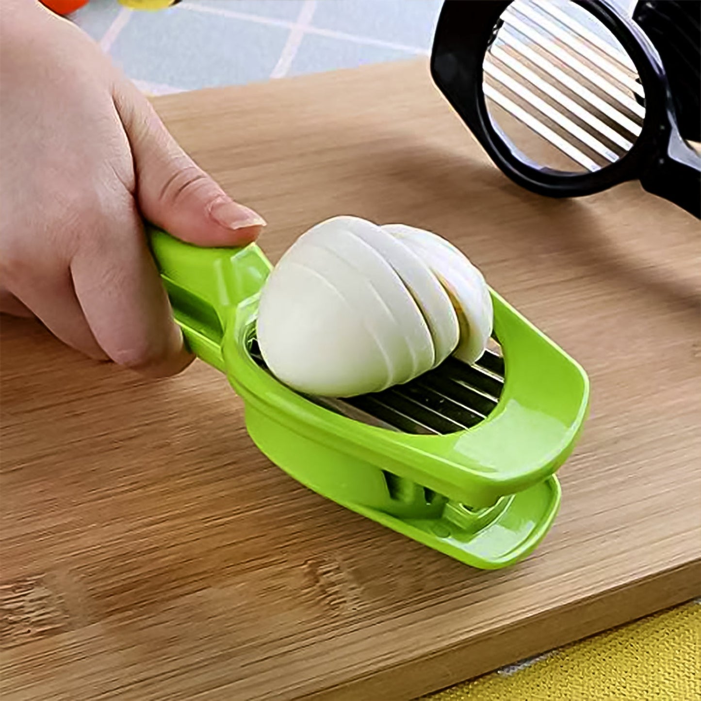 Multipurpose Slicer with Seven Blades Stainless Slicer for Strawberry Tomato Cutter signaturekarts
