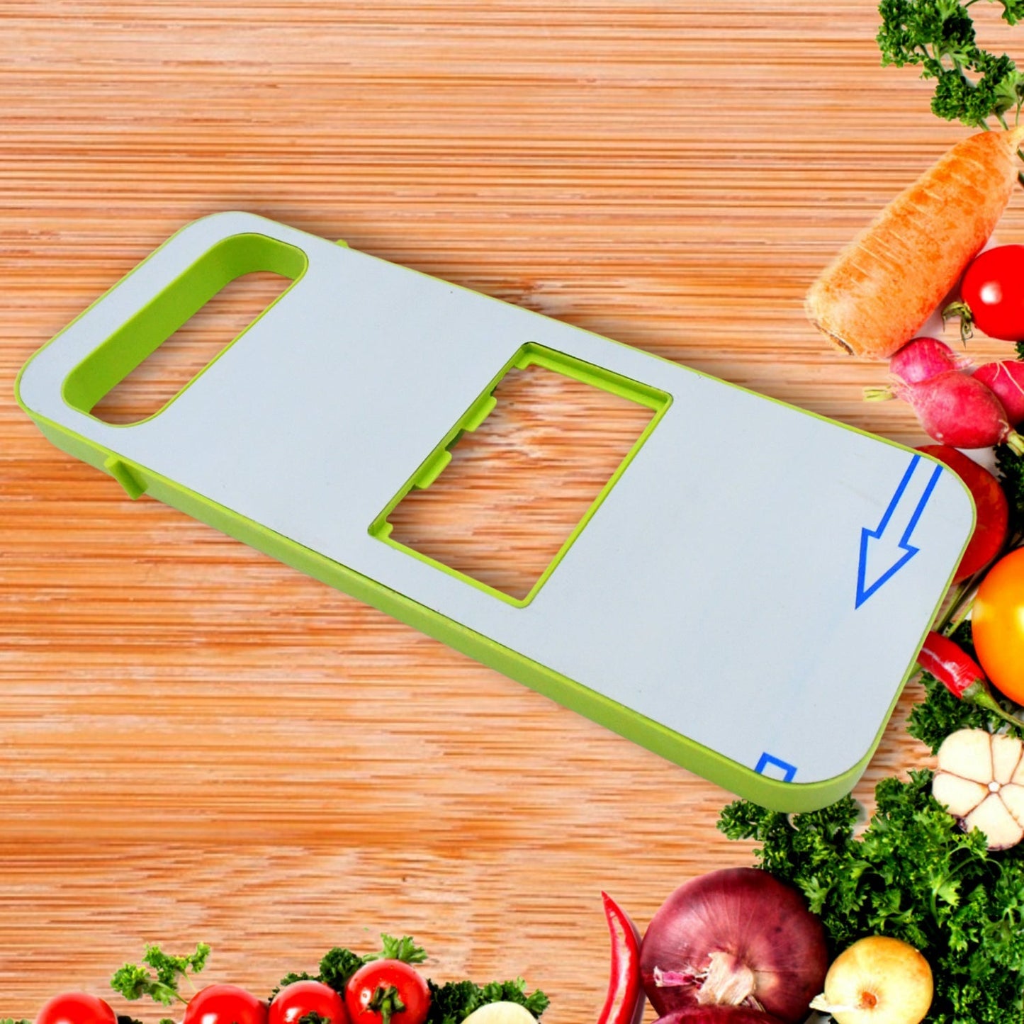 Slicer for Kitchen 5 in 1 Foldable Vegetable Slicer Blade Potato Cutter signaturekarts
