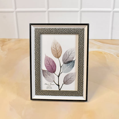 Modern Plastic Picture Frame Photo Holder (1 Pc / Mix Color & Design / 15×12 Cm) Signaturekarts