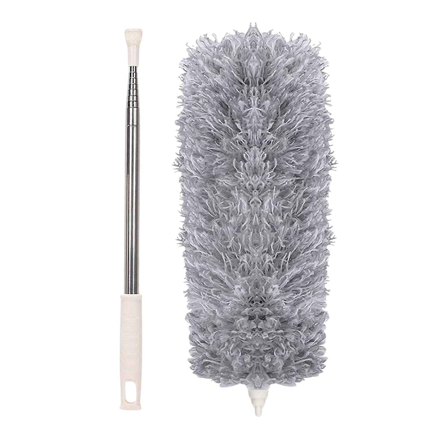 Microfiber Dusters for Cleaning, Telescoping Feather Duster with 100 inches Extendable Handle Pole, Dusting Cleaning Tools for Cleaning High Ceiling, Ceiling Fan, Blinds, Cobwebs, Furniture, Cars Signaturekarts