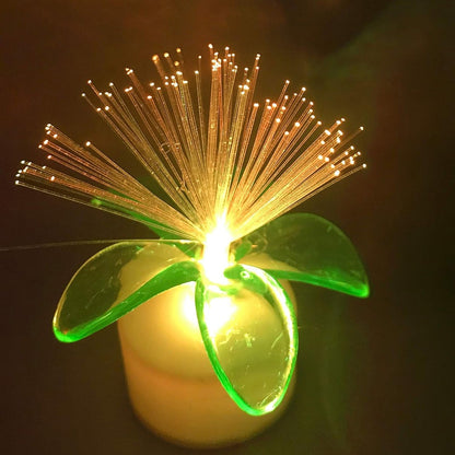Pack of 12 Mini Fiber Optic LED Table Centerpieces for Diwali Your Brand