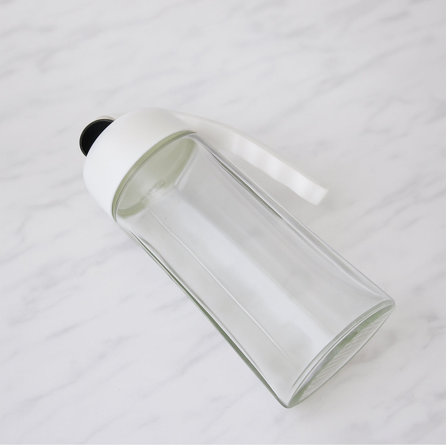 Kitchen Glass Oil Bottle Dispenser Automatic Opening Bottles  630 ML Signature kart