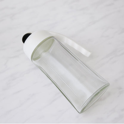 Kitchen Glass Oil Bottle Dispenser Automatic Opening Bottles  630 ML Signature kart