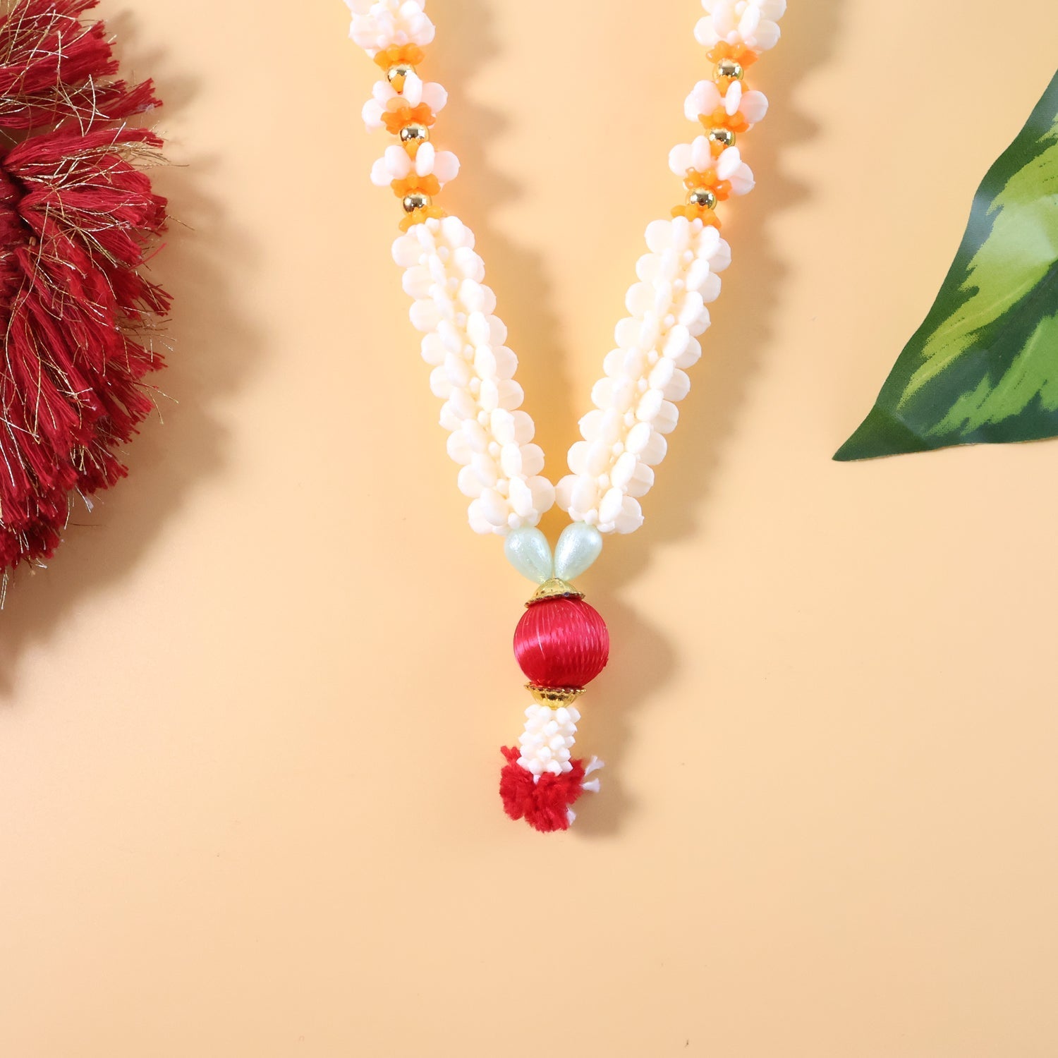 Traditional Decorative Pooja Gajra Garland (1 Pc) The Morsignaturekarts