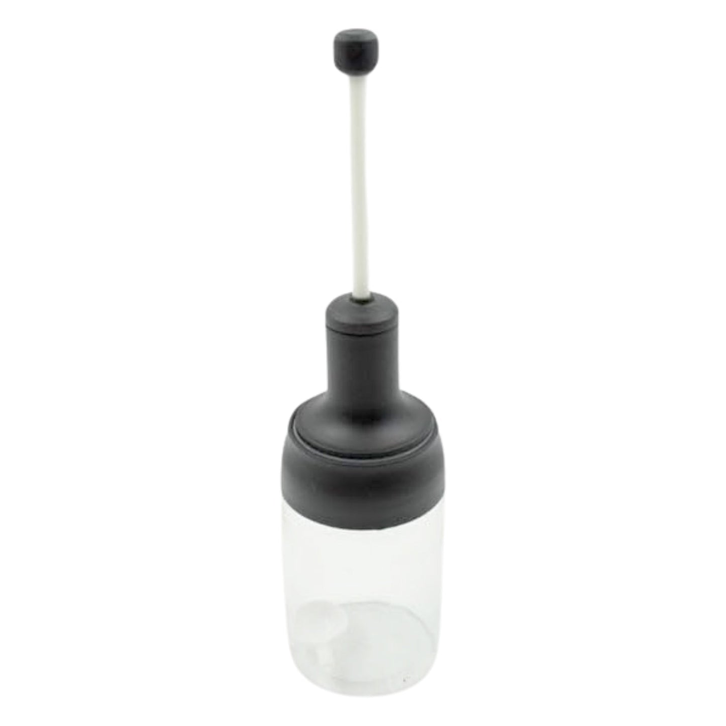 All-in-One Seasoning Jar: Heat-Resistant Glass with Spoon (1 Pc) signaturekarts