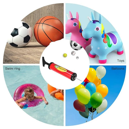 Plastic Pump for Inflating Balls (28 CM) - Inflatable Ball Development Toy signaturekarts