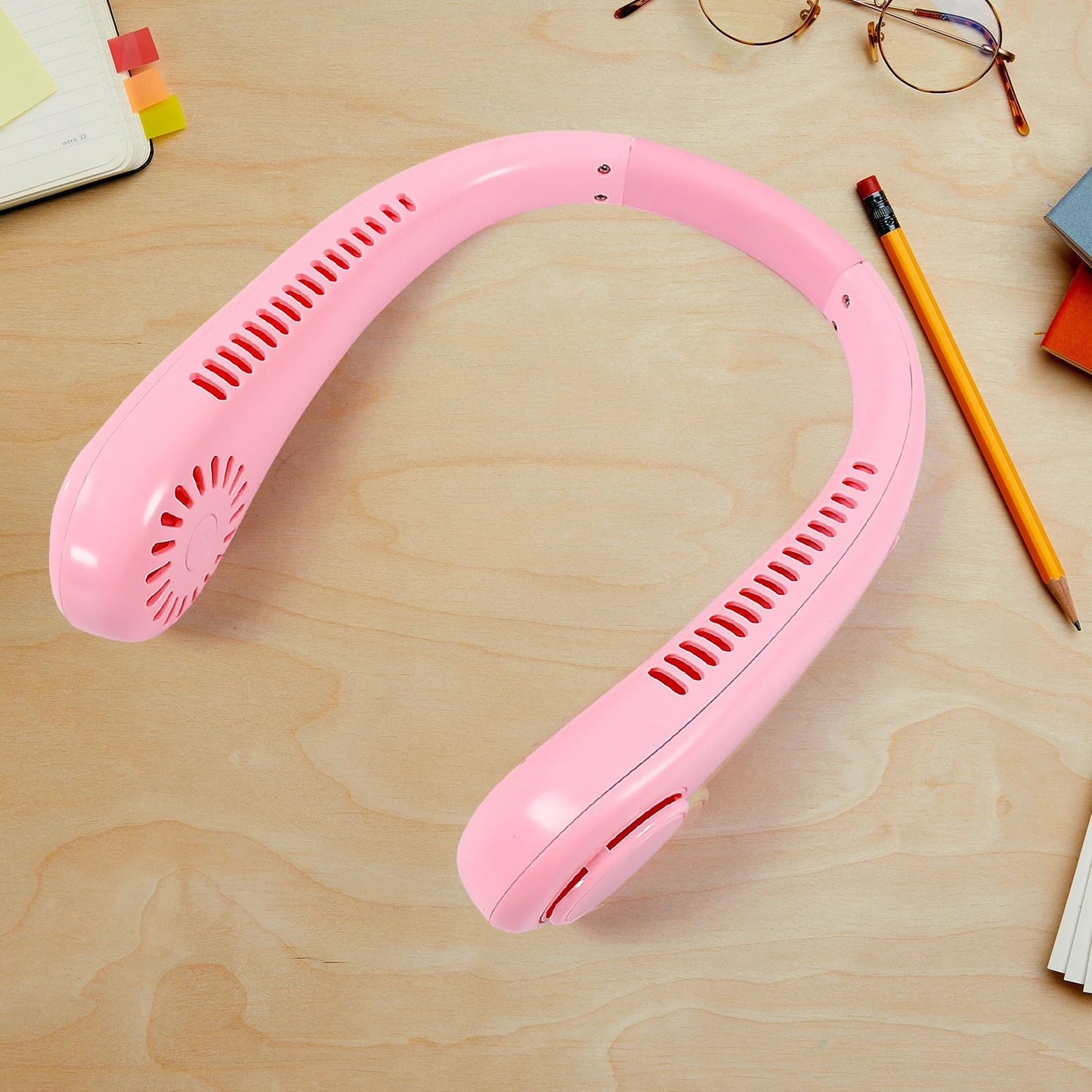 Portable Neck Fan: Holiday Hands Free Bladeless Neck Fan signaturekarts