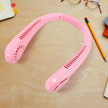 Portable Neck Fan: Holiday Hands Free Bladeless Neck Fan signaturekarts
