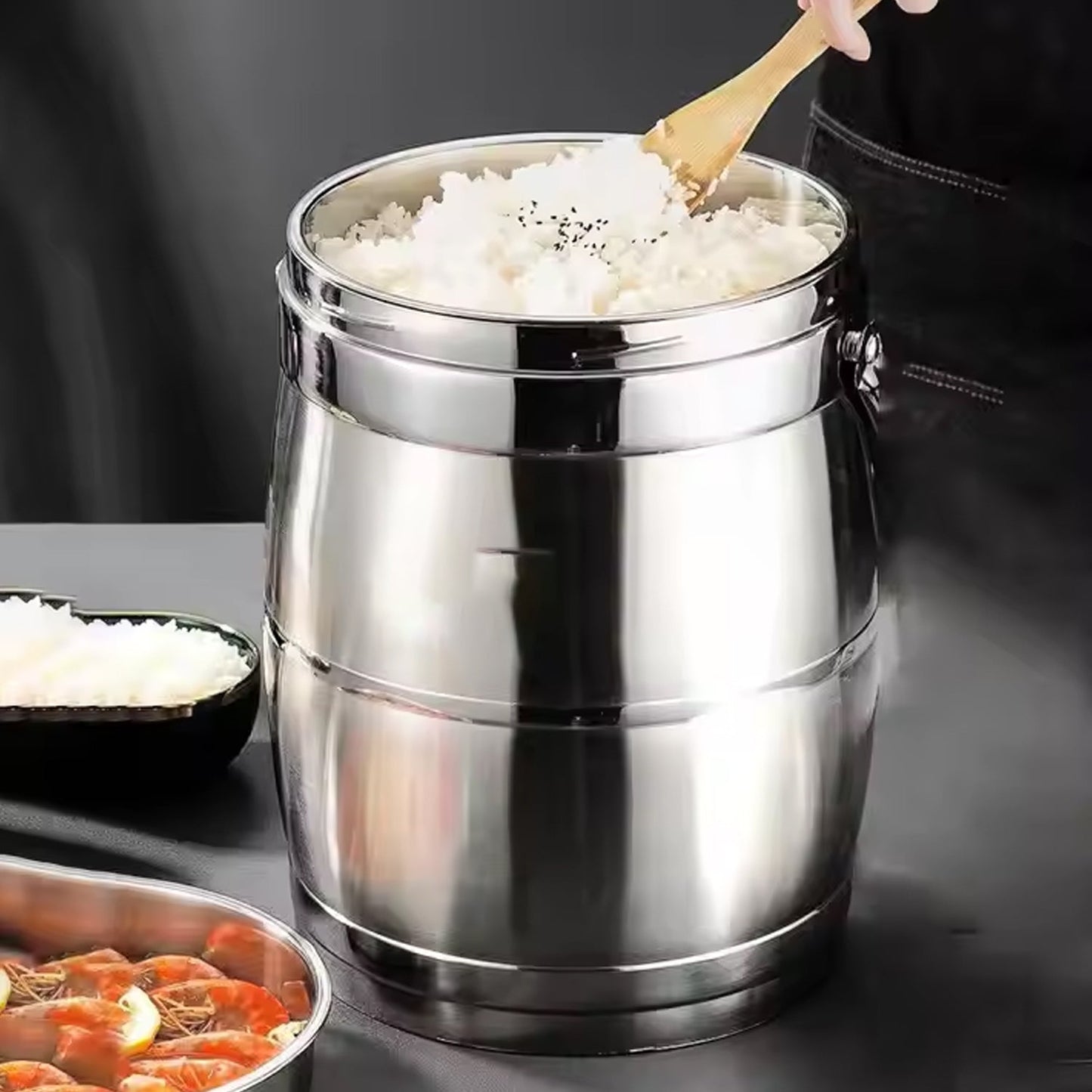 Stainless Steel Lunch Box, Insulated Lunch Box Double Vacuum‑Layer (2.2 Ltr.) Signaturekarts