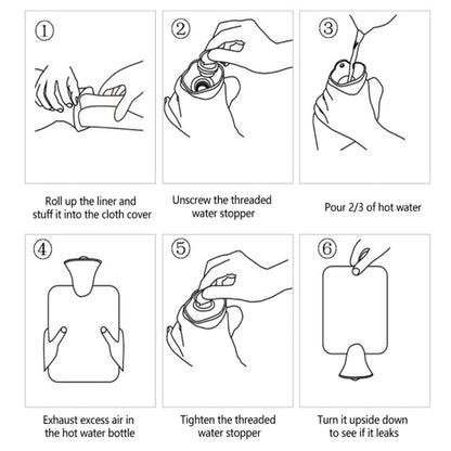 Mix-Design Printed Small Hot Water Bag – Leak-Proof Hot/Cold Therapy Pain (1 Pc) Signaturekarts