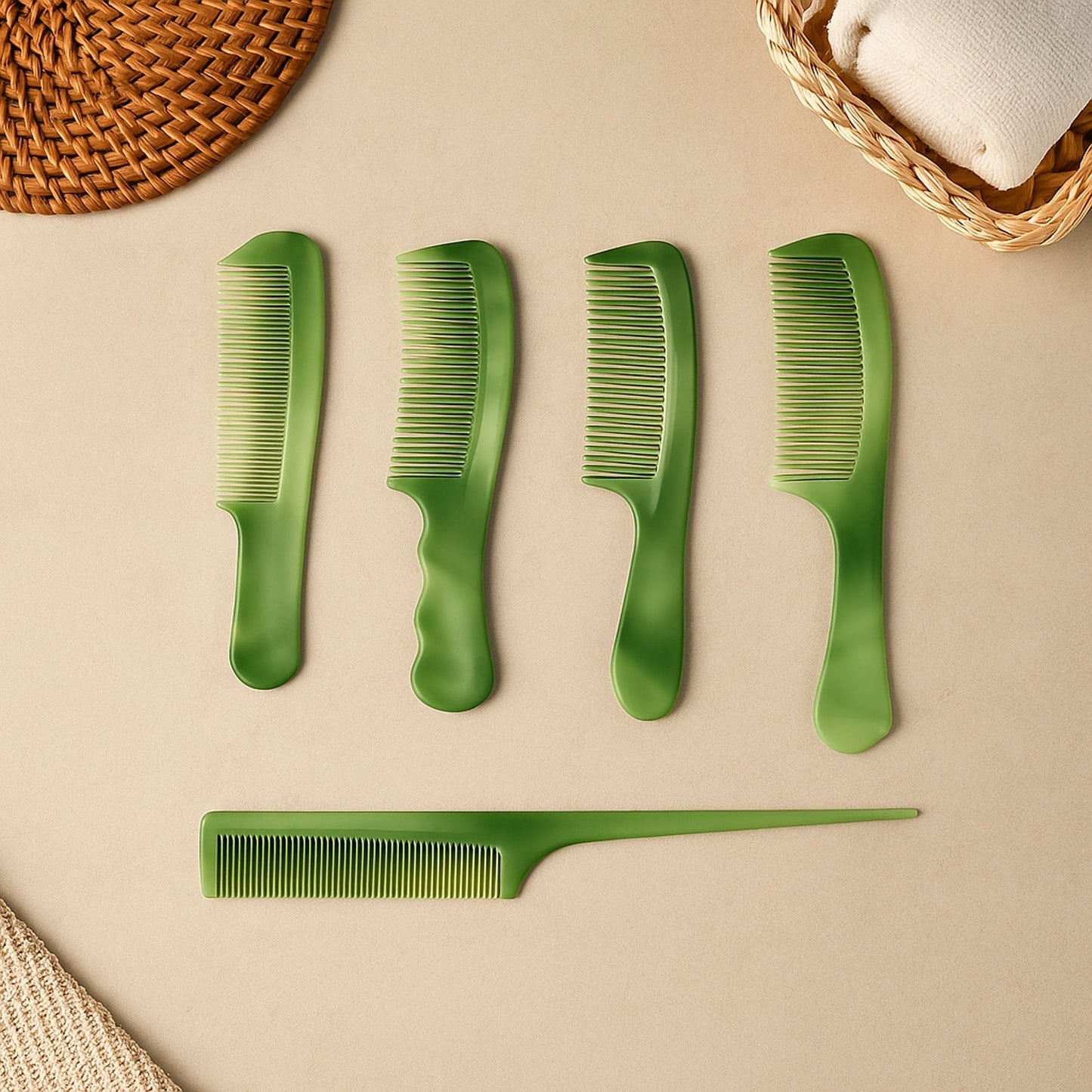 Multipurpose Hair Comb Set (10 Pc) Signature kart