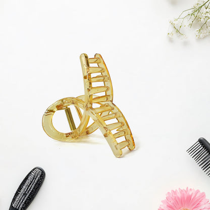 Plastic Hair Clamp Grip, Simple Matte Hair Barrette Clamp (1 Pc) Signature kart