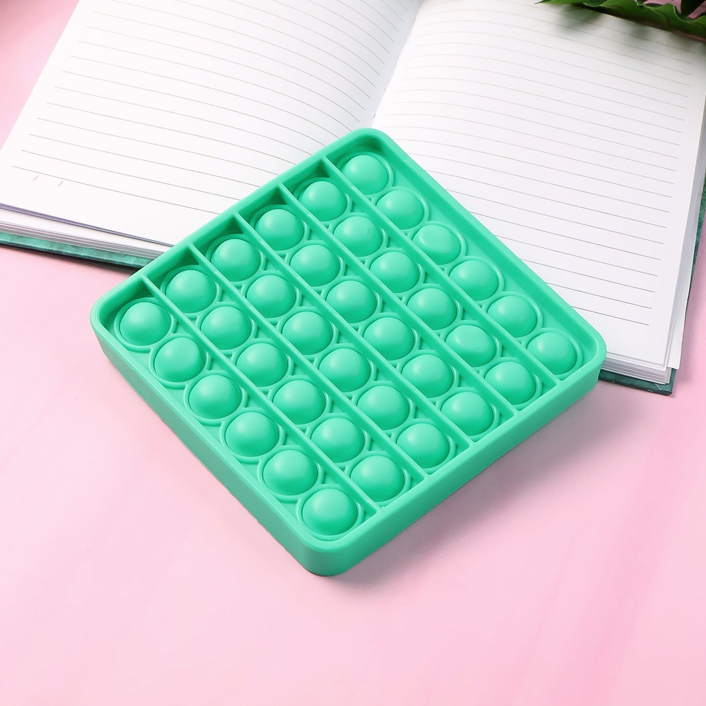 Premium Square Shape Silicone Pop It Fidget Toy (1 Pc) signaturekarts