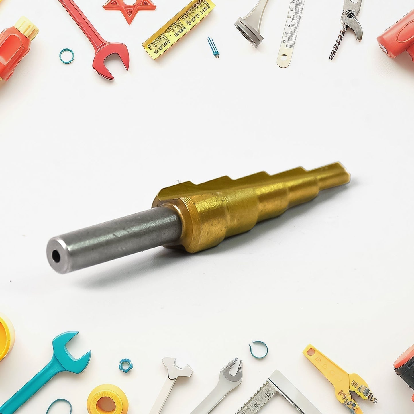Step Drill Bit for Metal, High-Speed Steel Step Drill Bit (1 pc / 4-12 MM) signaturekarts