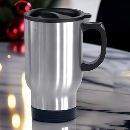 Stainless Steel Vacuum Glass Insulated Glass Coffee Cups, Tumbler (With Lid & Handle / 1 pc) signaturekarts