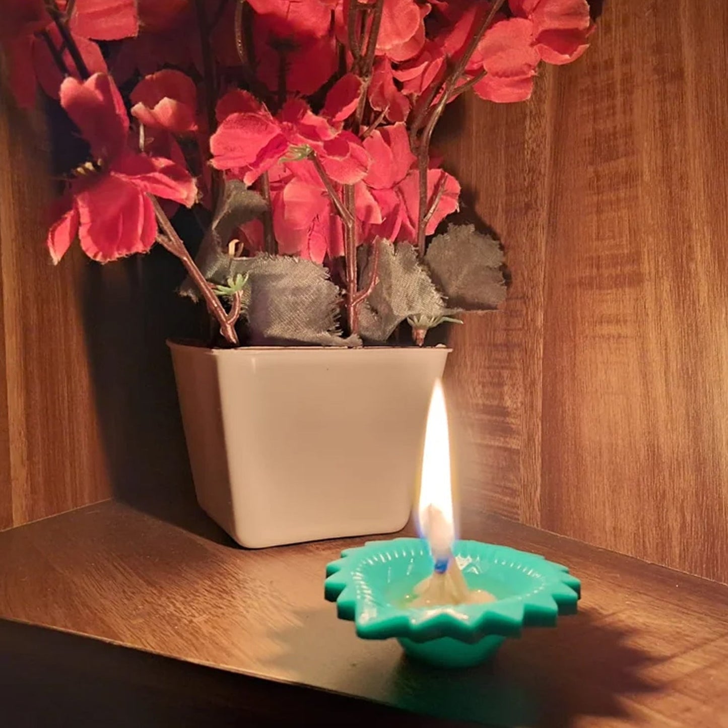Silicone Diya Diwali Attractive Design Colourful Diya Combo, (Mix Design /1 Pc) Signaturekarts