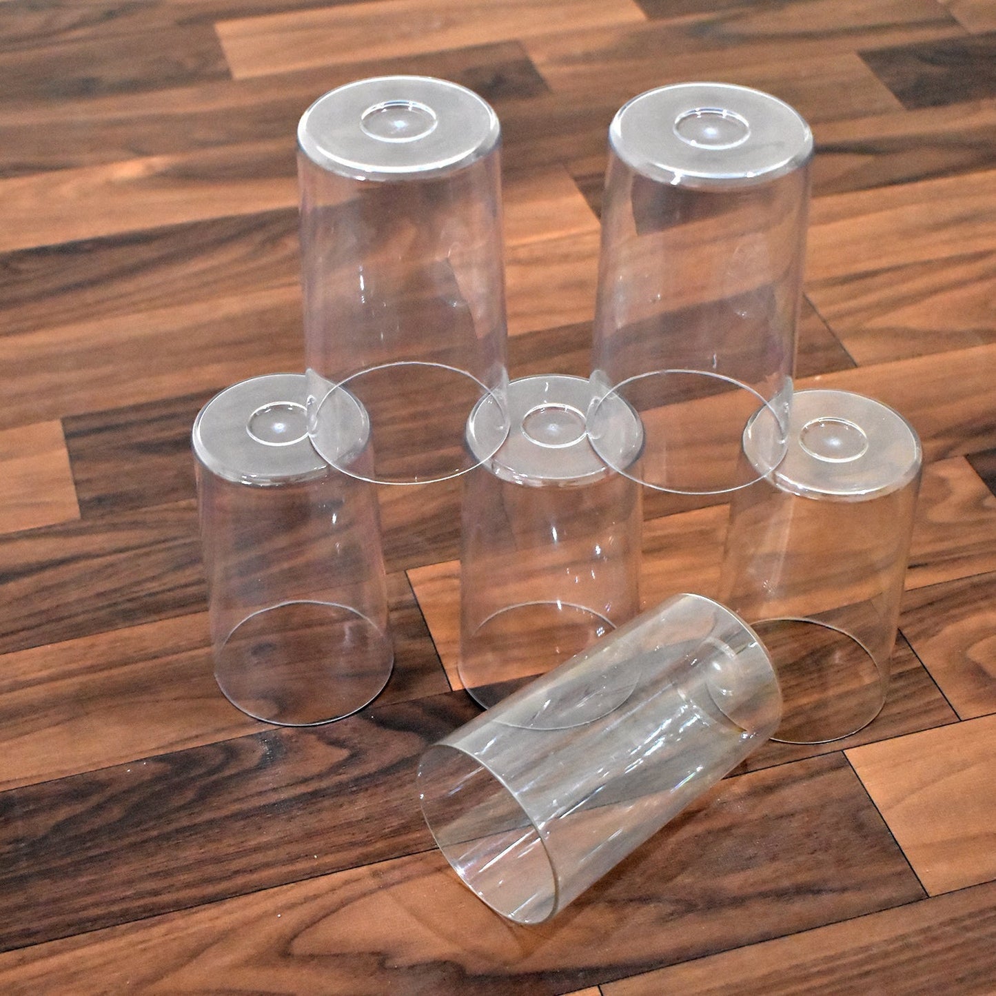 Ganesh Classic Plastic Glass Set of-6 (Each Glass 350ml) Signaturekarts