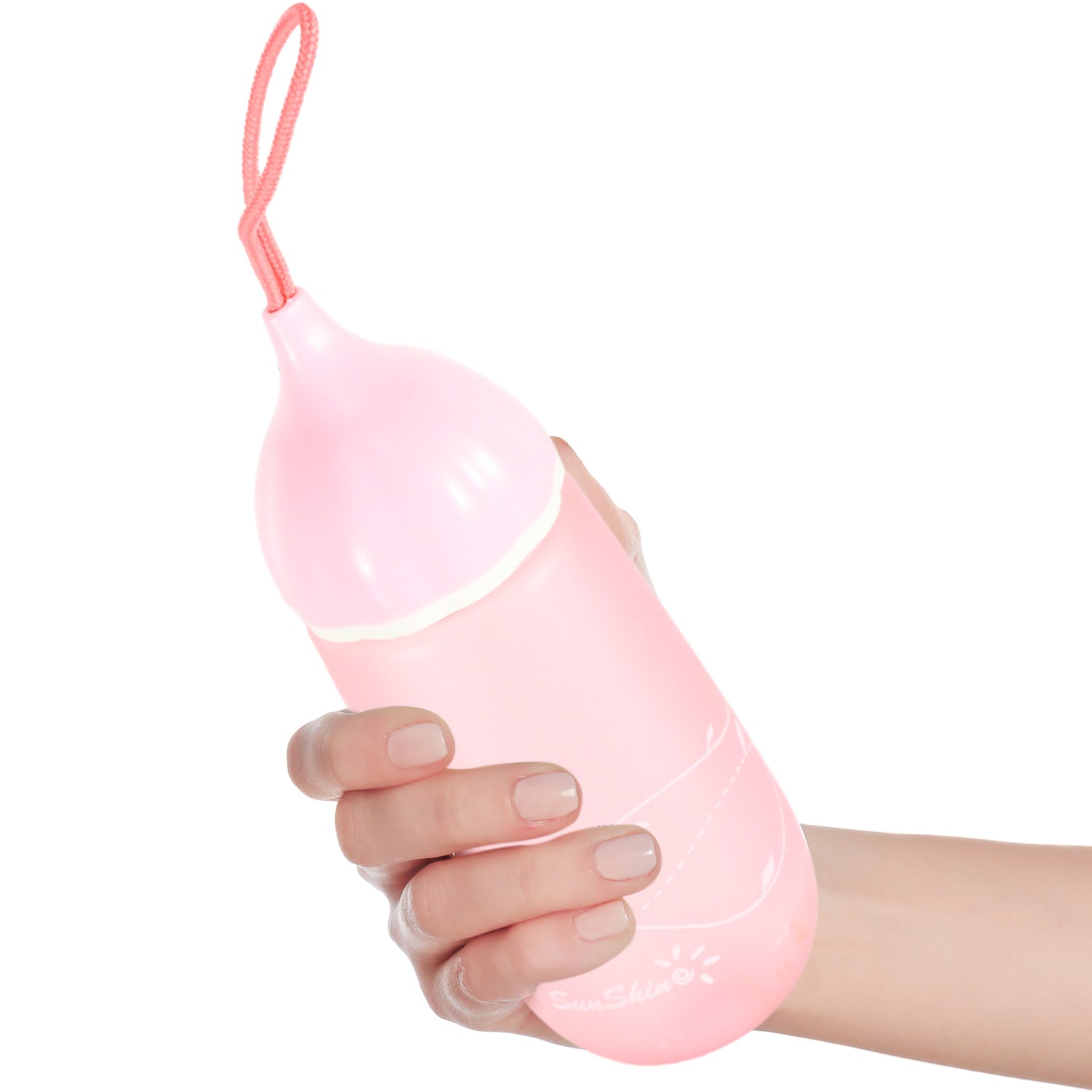 Unique Shape Premium Plastic water bottle With Dori  (1 Pc / 550 ML) signaturekarts