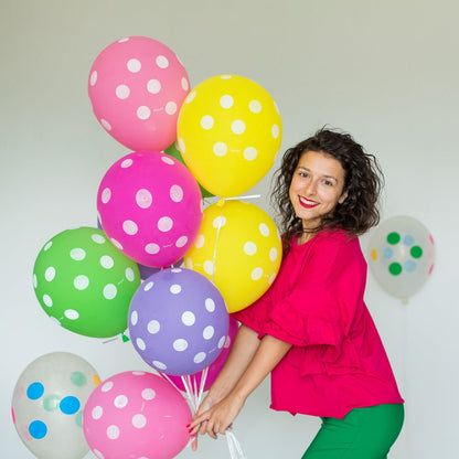 Multicolor Latex Balloons for Birthday & Party Decor (20 Pcs Set) signaturekarts