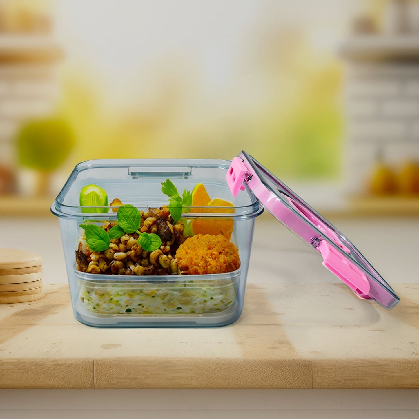High Quality Plastic Food Storage ContainerFood Box (1400ML) signaturekarts