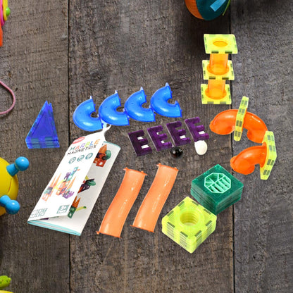 Marble Magnetrix Magnetic Marble Run Building Set signaturekarts
