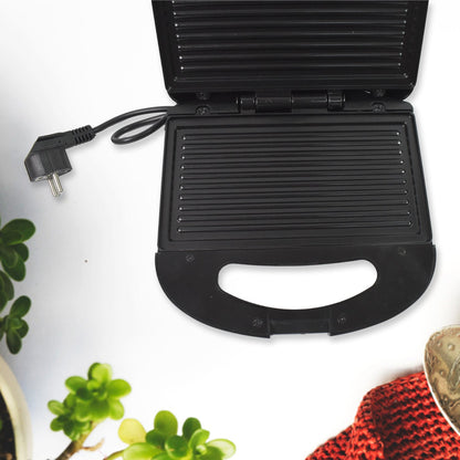 Sandwich Maker – Non-Stick Plates & Indicator Lights for Easy Home Cooking Your Brand