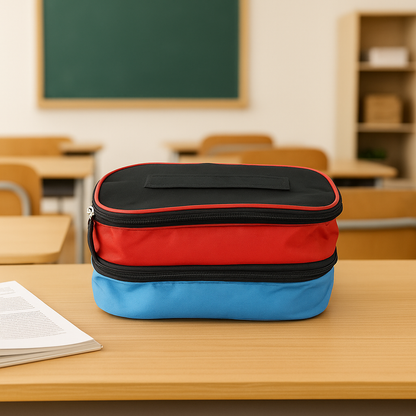 Premium Quality Insulated Lunch box Bag (1 Pc) Signature kart