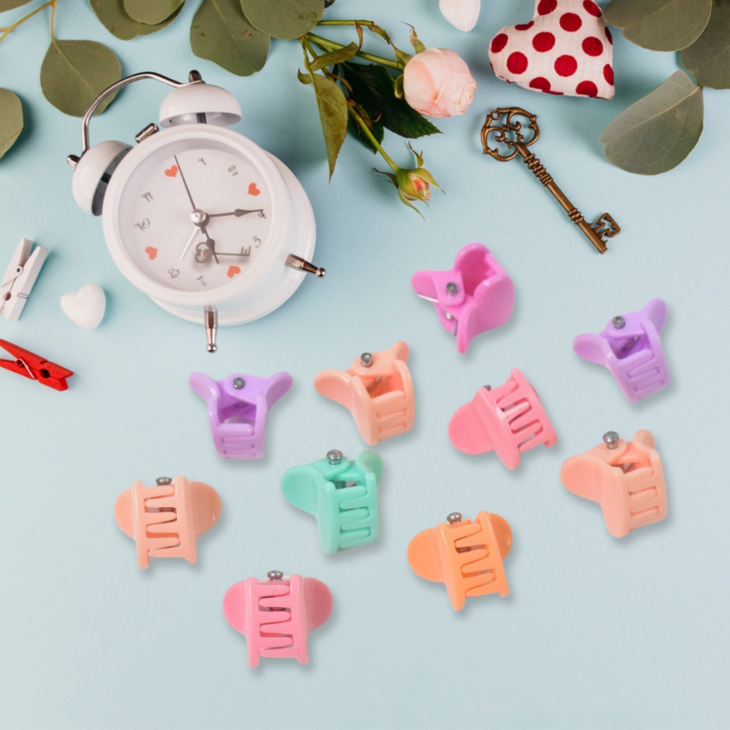 Hair Clips & Hairband for Girls Kids Hair Accessories (22 Pcs Set / Mix Design) Signaturekarts